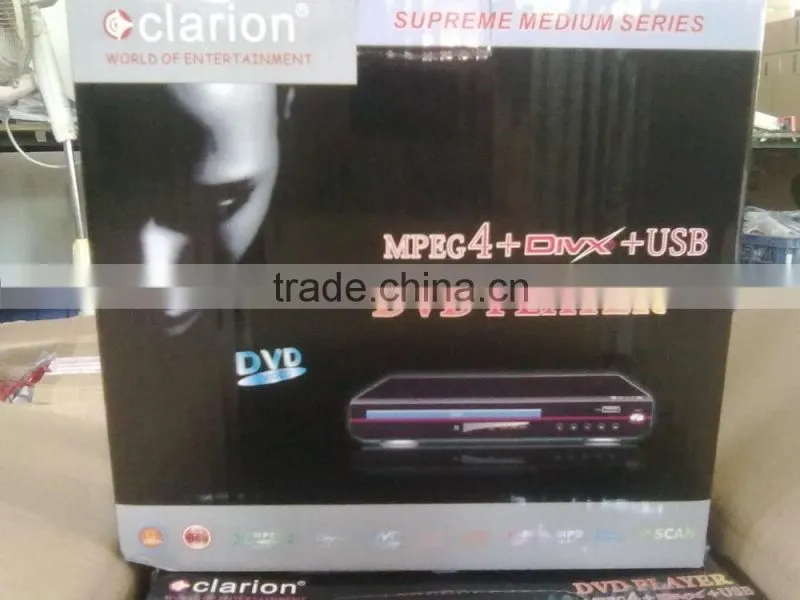 8 languages and 32 subtitles PAL / NTSC. Multi-region setup dvd player with USB