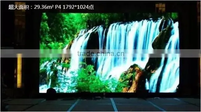 Super-large full color screen