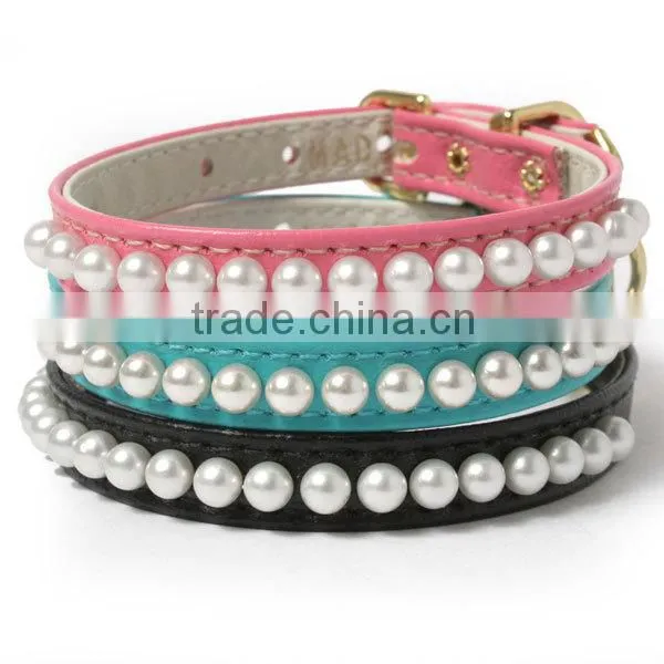 Made in China fashionable pet collars,leashes dog leather collar