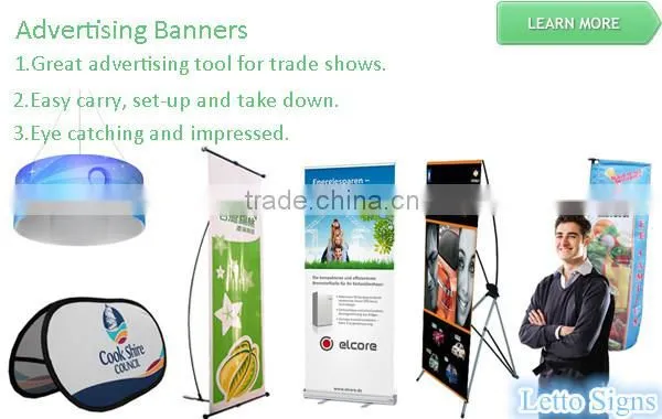 L Banner Stand