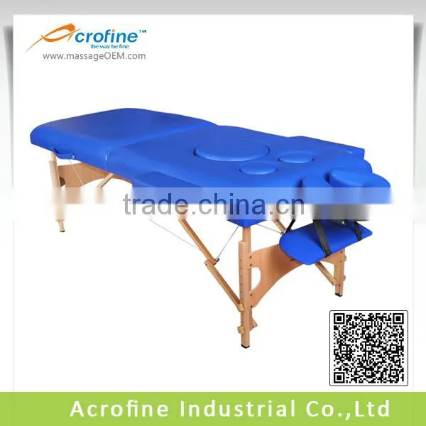 wooden portable massage table for pregnant woman jade massage table