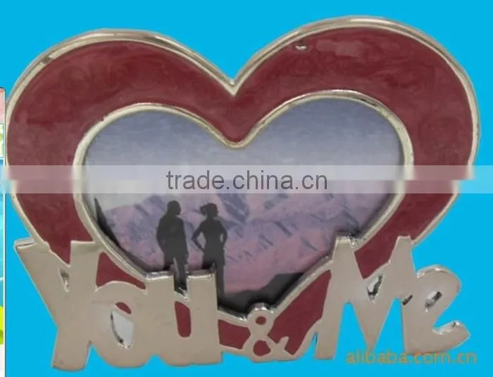 Metal photo frame, custom photo frame