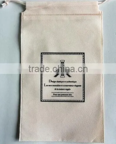 promotional free design gym polyester drawstring bag