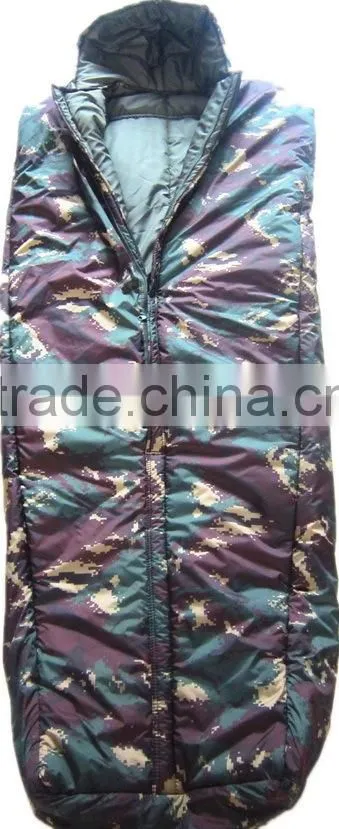 High quality nylon outdoor 4 seasons military sleeping bag