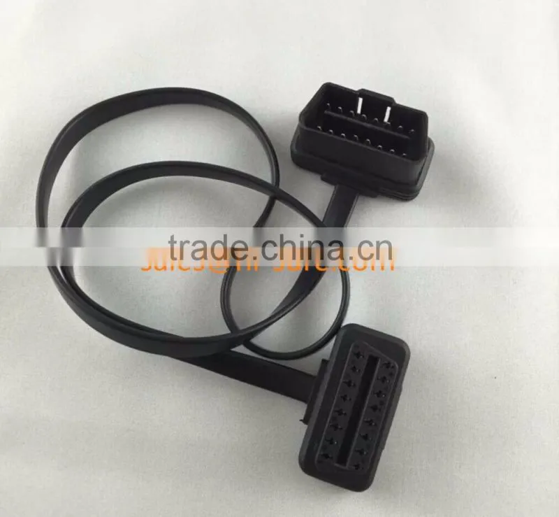 OBD china OBD cable Male to Female Extension Flat cable for OBD scanner