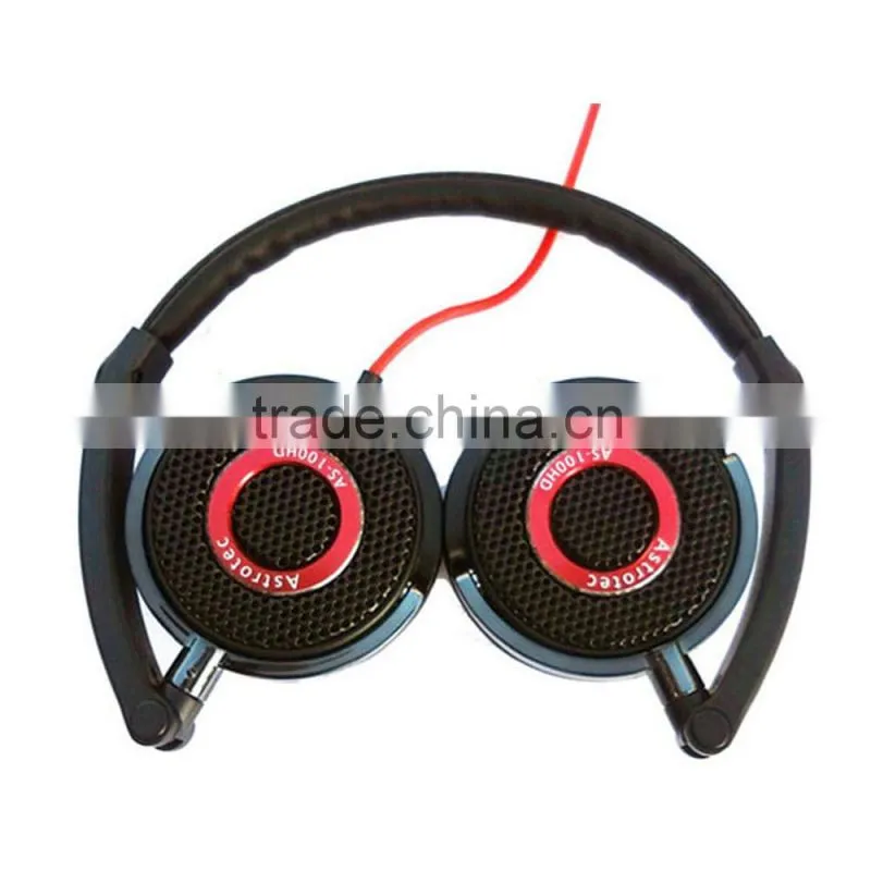 Astrotec AS100 Portable Headphone for MP3 MP4 mobile phone stereo earphone headphone