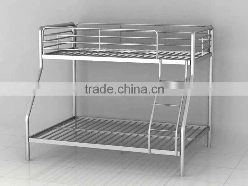 Metal Steel 3 person bunk bed