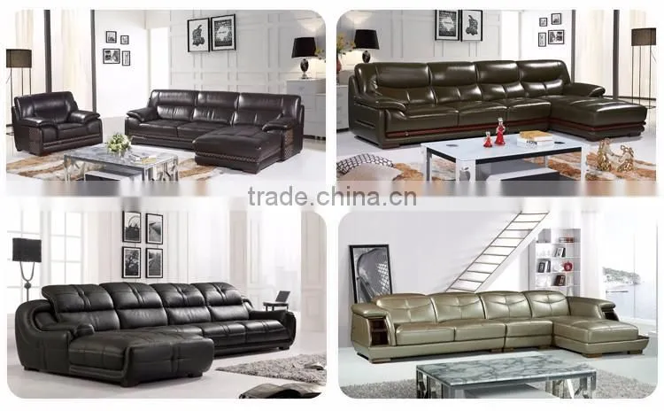 New Design Top Home Furniture Corner recliner stanley leather sofa india