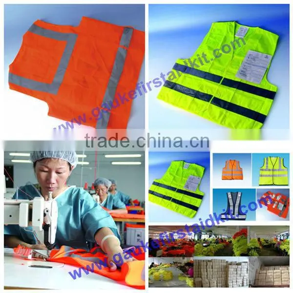 high visibility coat with CE FDA ISO 2014 new version