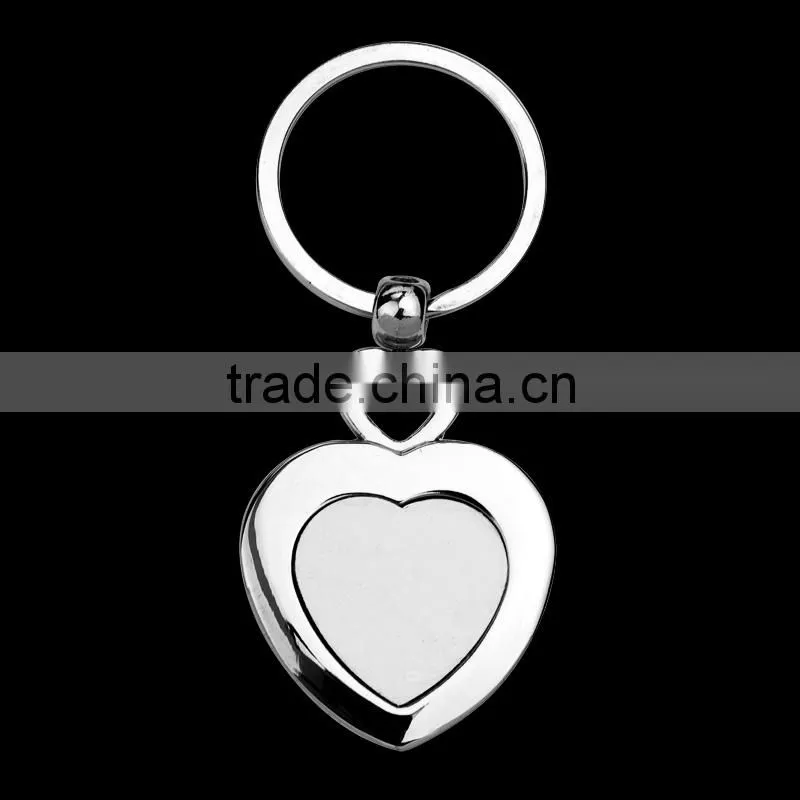 Sublimation metal key ring,heat press tranfer keyring,rectangle shape
