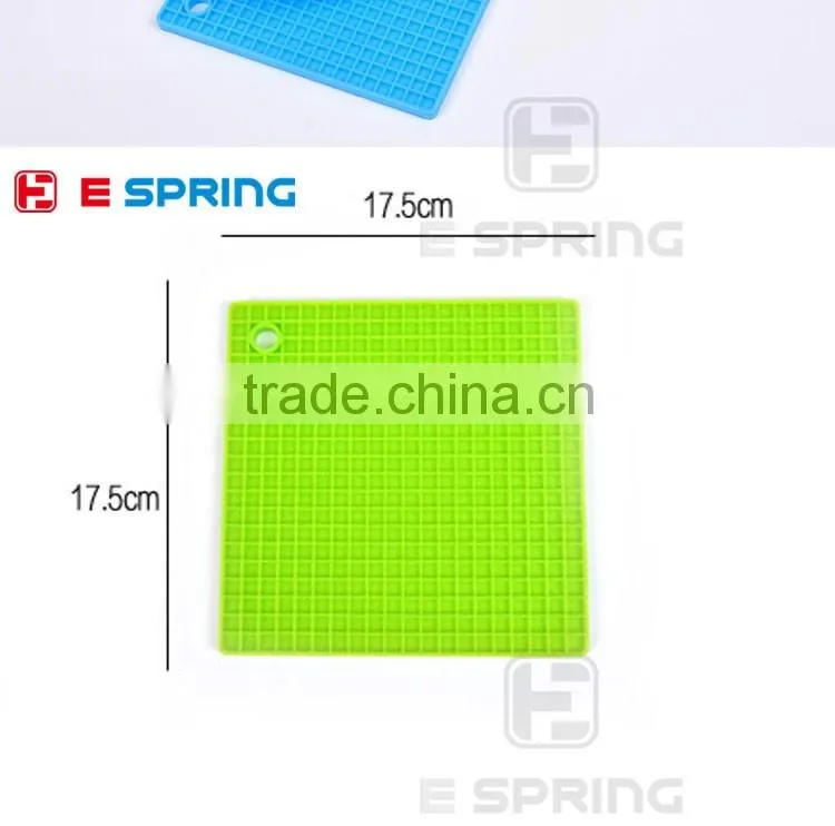 Square Shape Placemat Heat Resistant Silicone Dinner Table Coaster