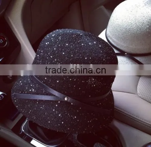 2016 high quality ladies summer knitted hat original factory direct cheaper terry towel bucket hat