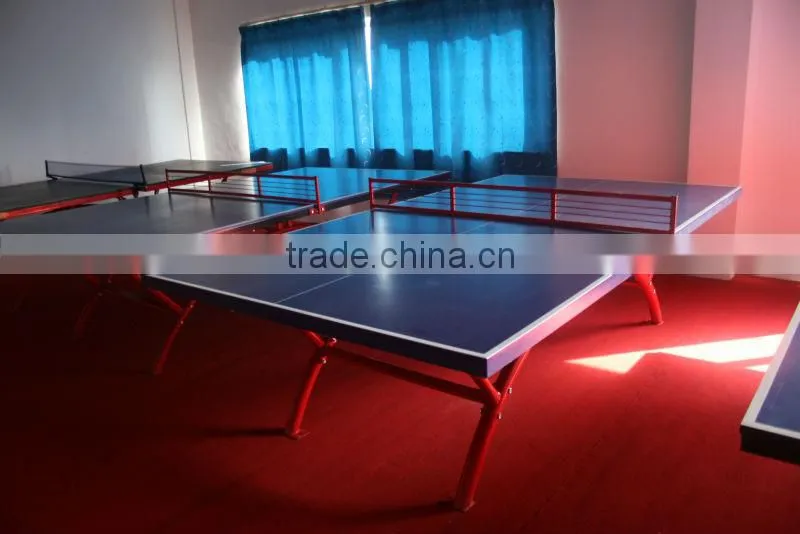Small Rainbow Outdoor table tennis table/SMC Outdoor Ping Pong Table