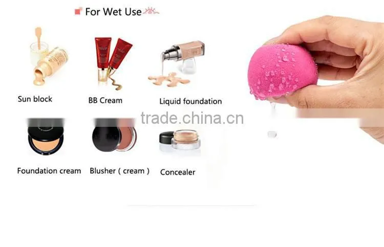 2015 free Latex Sponge Cosmetic Powder Puff