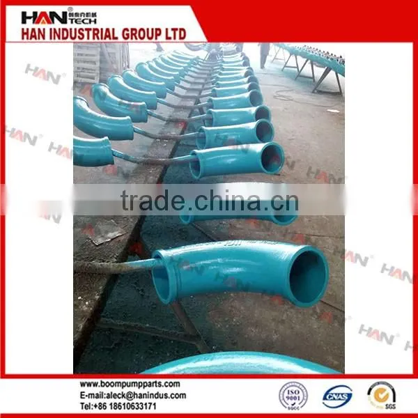 DN125-R180-90 concrete pump pipe elbow concrete pump spare parts