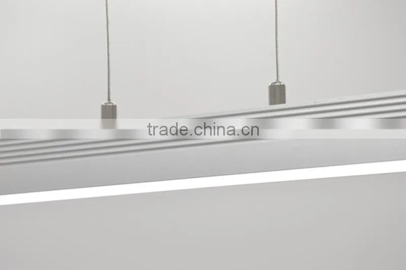 Suspending Wire Surface Mounted Pendant Light 30x30 Aluminium Profile