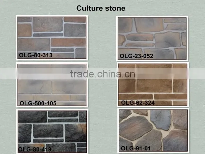 artificial stone decoration wall cadding natural look