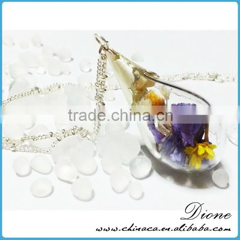 2014 hot selling Mini Glass cover crystal ball large decorative glass balls