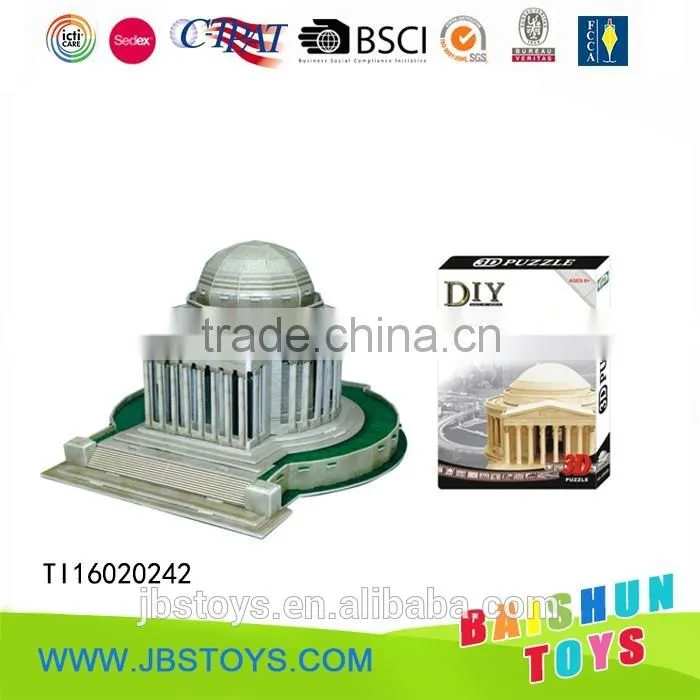 Jefferson Memorial foam 3d puzzle