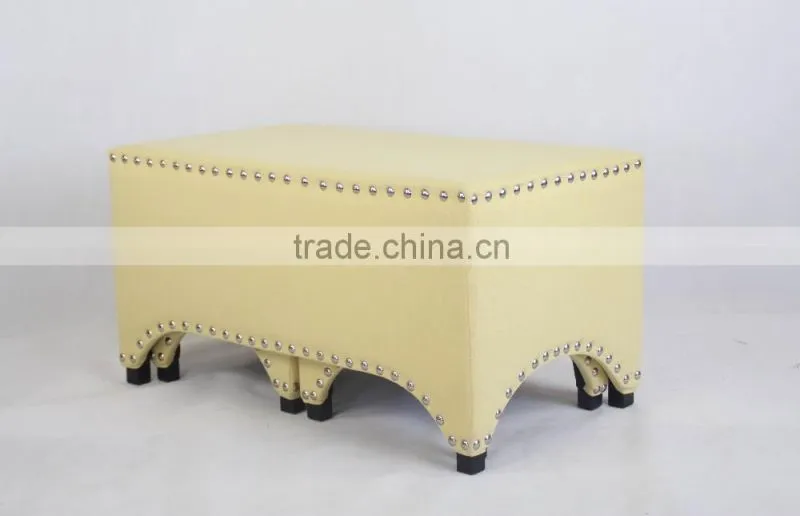 Kid storage ottoman