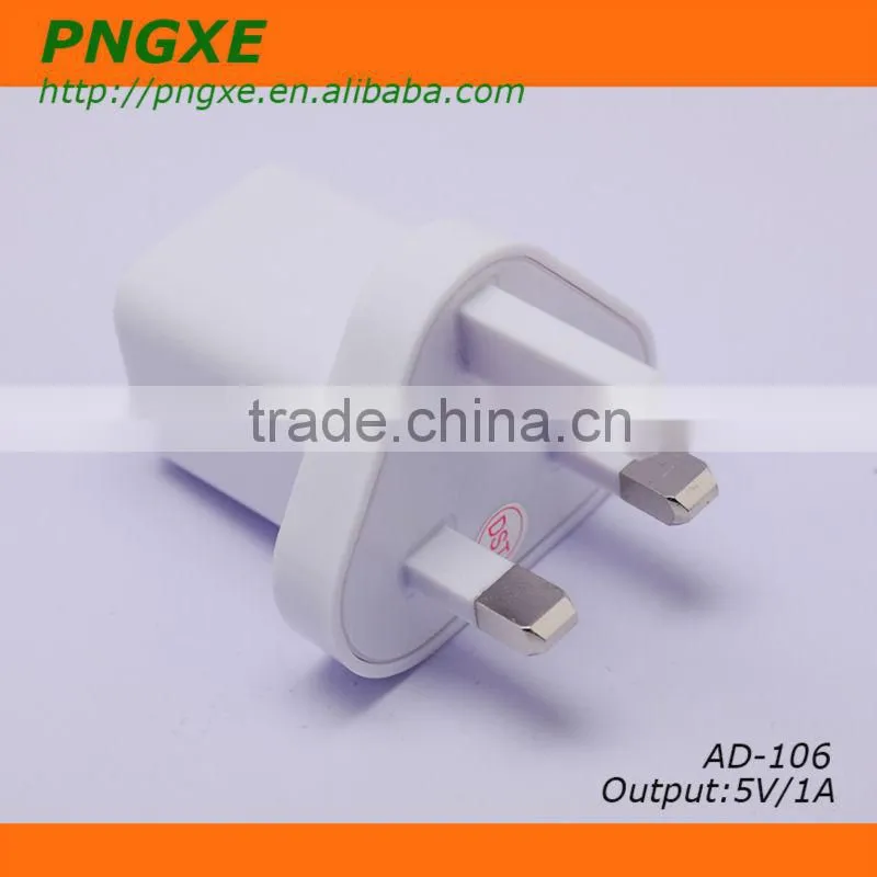 universal single port mini usb EU plug travel charger for mobile phone