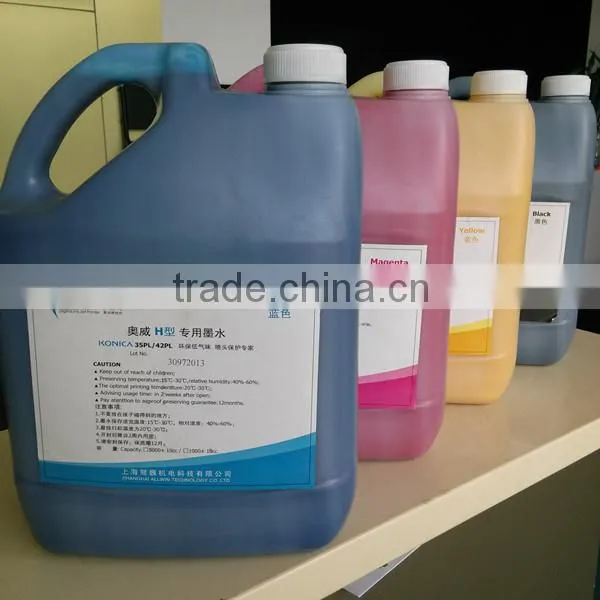 High quality original konica512 14pl 42pl solvent ink