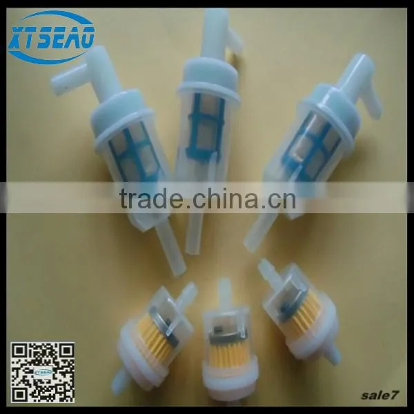 Small fuel filter for motorcycle