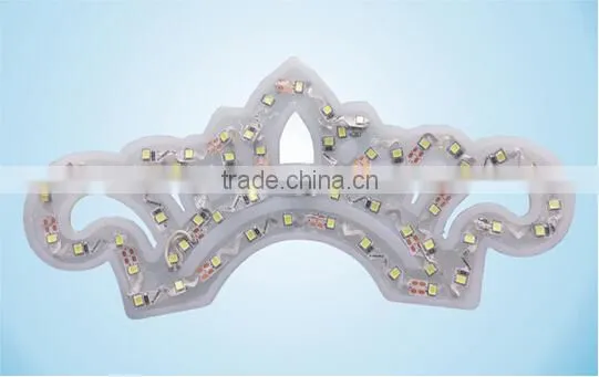 S-Shape LED strip/ perfectly for abnormal shape signs /Bend Freely 2835 smd led strip light