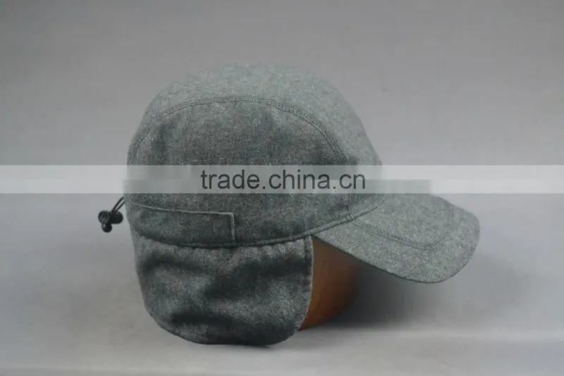 Men's flannel winter cap