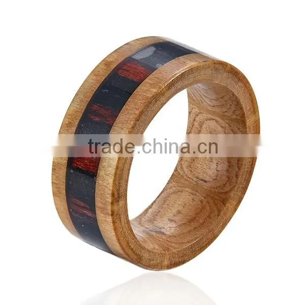 Mens Wooden Finger Jewellery Ring