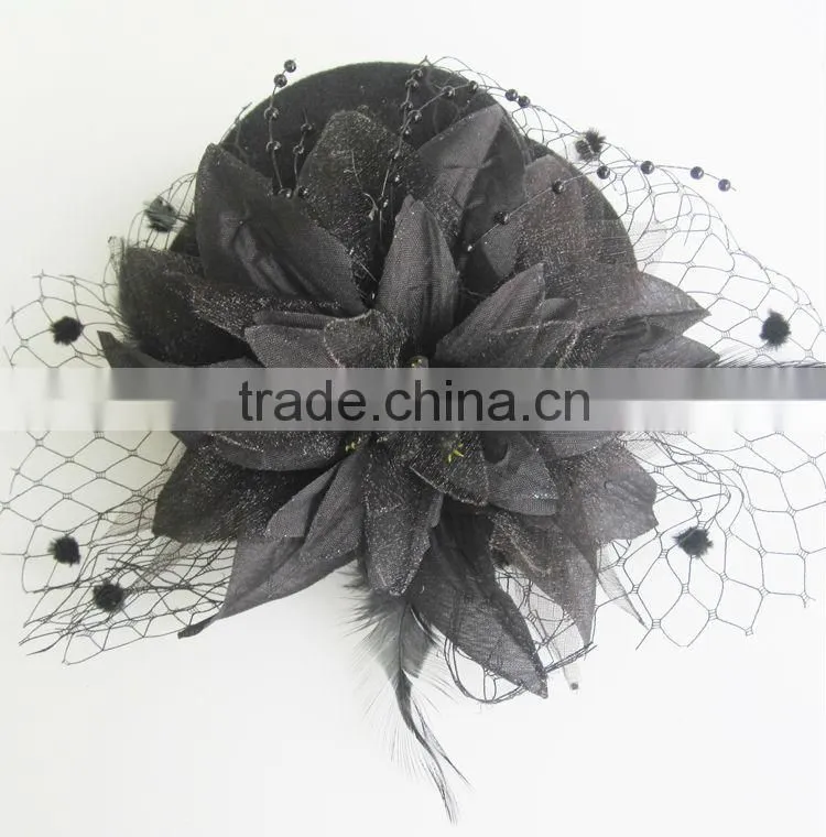 MYLOVE flower top hat with clips bridal fascinator MLXM029