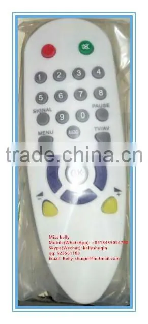 cheapest price remote control DVB 3088 AAA with abs case hard ic