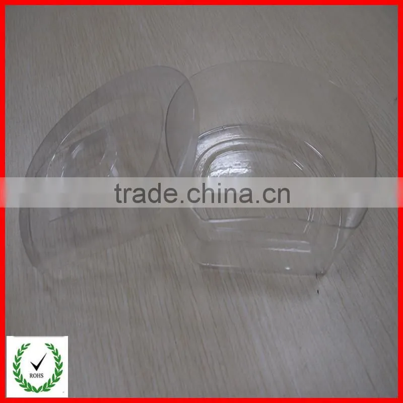 Transparent plastic cylinder tube container for toy gift accessory exhibition
