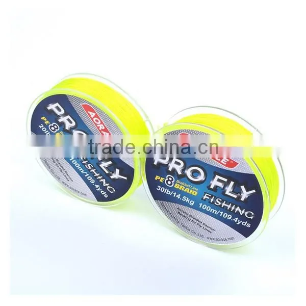 Cheap custom hot sale polyester braided wire durable german fishing line