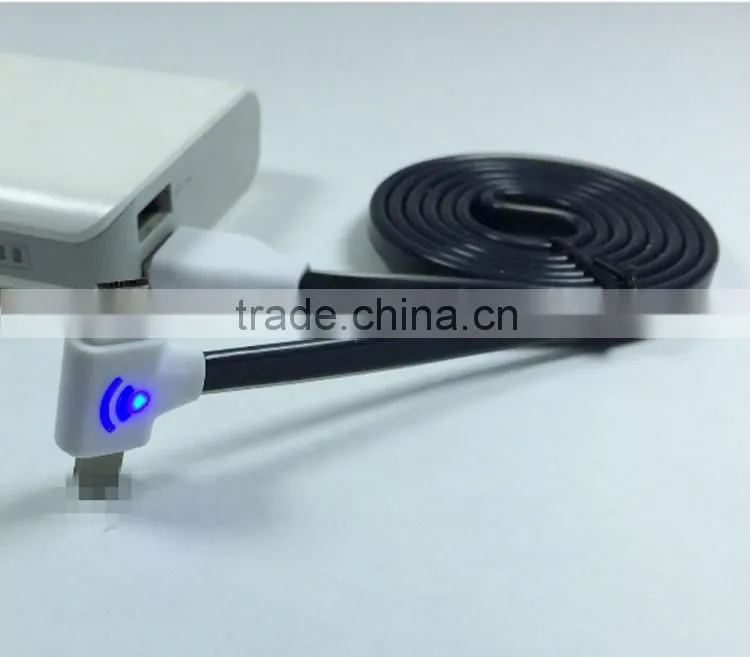 High quality wifi LED 2 in 1 power cable 1m data cable