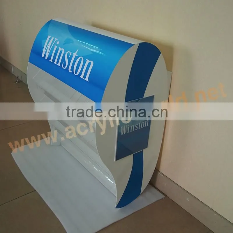 advertising display cabinets/ acrylic cigarette display