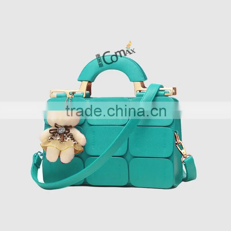 Decorative Iron Yellow Gold Metal Ball Bead Chain For Handbag