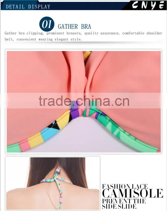 CNYE High Quality womens swimwear fashion beautiful swimwear Sexy Bikini