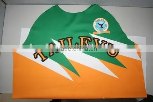 Green Color Sublimation Latest Rugby Jersey Uniform Shirts Design