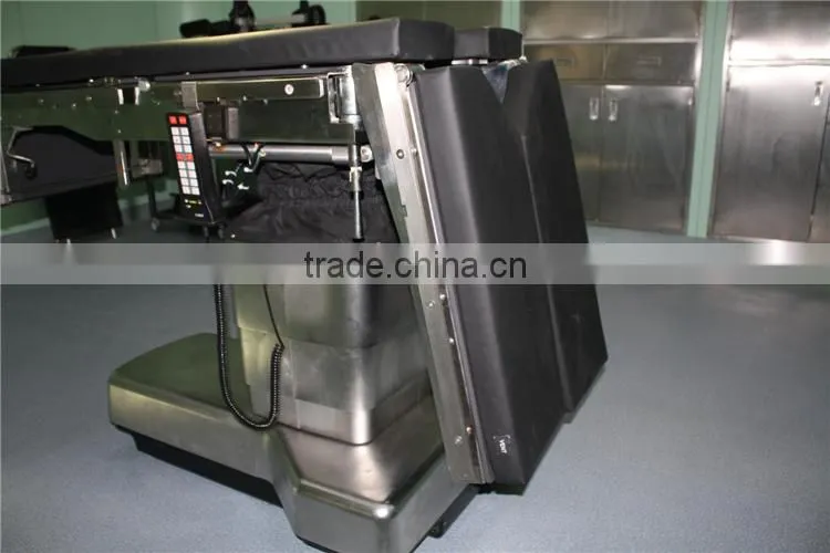 Electrical Hydraulic C-Arm X-Ray Compatible Operating Bed With Battery