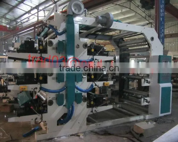 YT-6-1200 High Speed Six Color Flexo Printing Machine