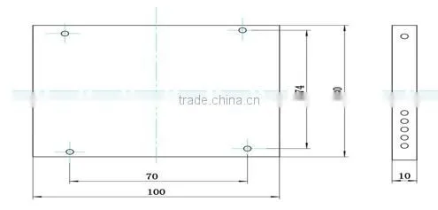 high quality ABS Cassette PLC Splitter from factory
