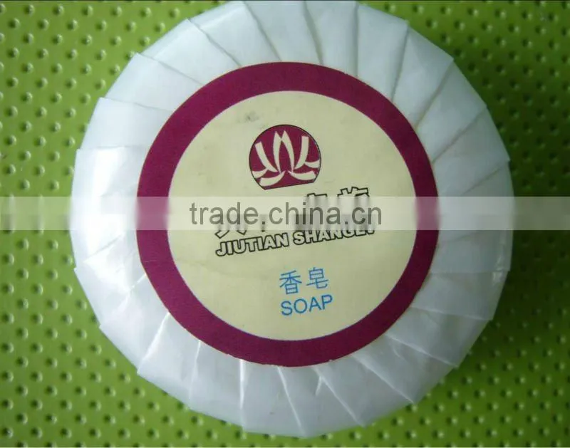 round fragrance hotel soap