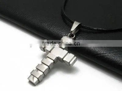 2SHE Top Sale 316/304 stainless steel cross pendant