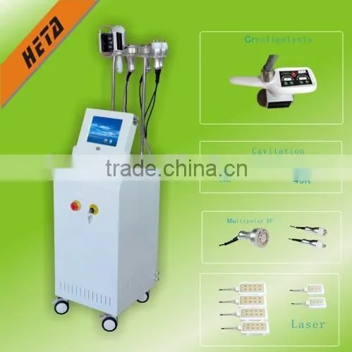 Guangzhou HETA HOT! Cryolipolysis Lipo sculpting cavitation RF/Cryo laser liposuction equipment