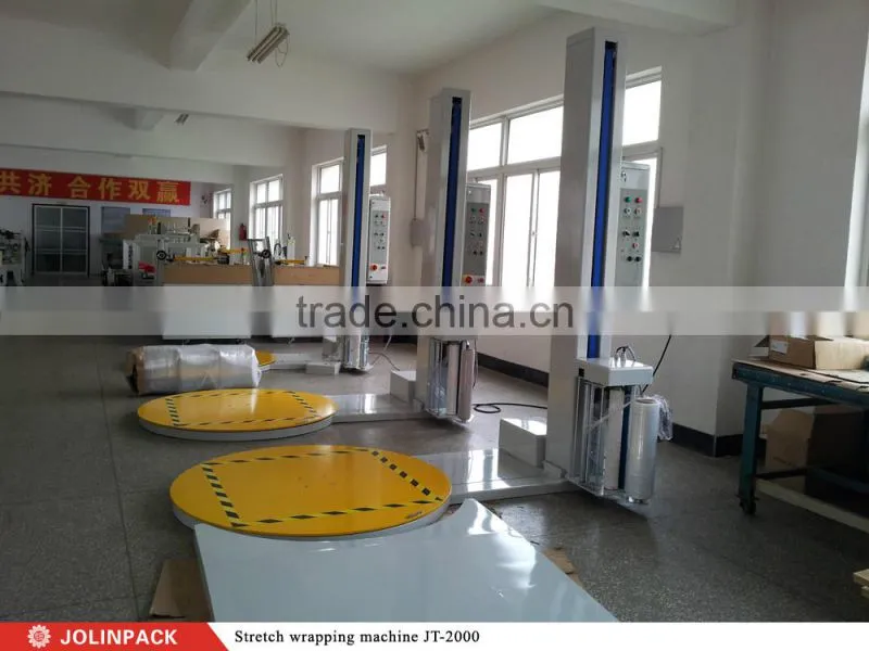 Suit for continuous working wrapping machine