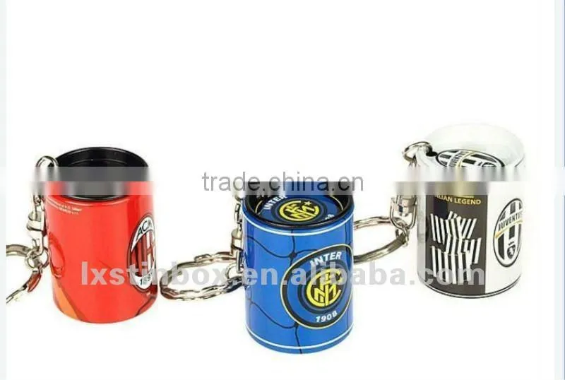 beatiful with ring tin holder key chain