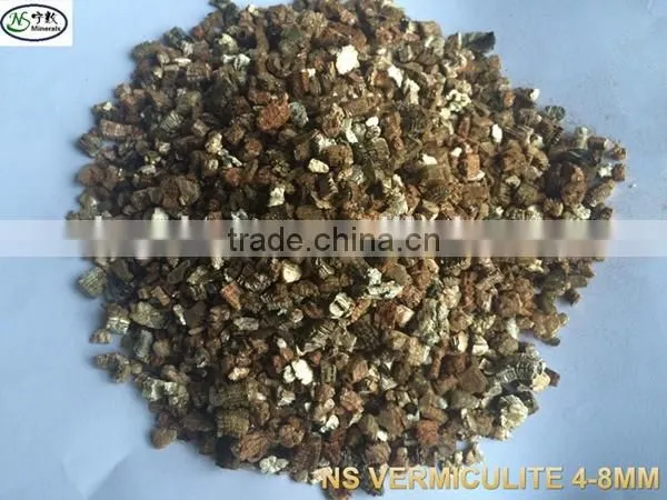 Factory price Exfoliated Silver vermiculite for Agriculture/Horticulture/Soil Conditioner