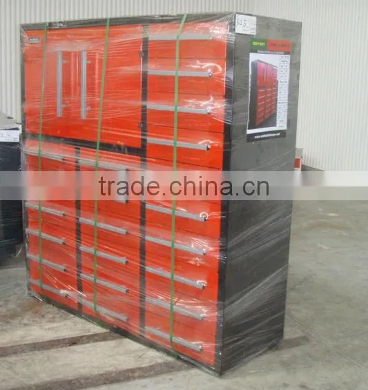 Single rail chest and drawers workbench tool trolley tool box tool cabinet