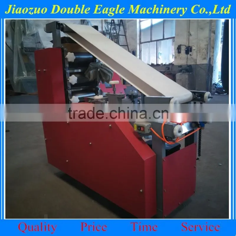 2rows round dough sheet making machine / square spring roll wrapper machine